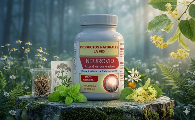 NEUROVID RELAX - Frasco entre plantas relajantes naturales